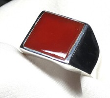 Siegelring 925 Silber Gr. 21,3