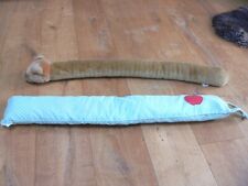 Zugluftstopper  Windstopper Zugluftrolle Zugluftschutz Türen Fenster Bär