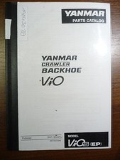 x 254 Yanmar Vio 15   Ersatzteilliste parts list Ersatzteilbuch