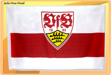 Fahne Flagge mit Hohlsaum VfB