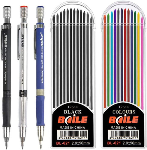 Druckbleistift set 3 - 2, mm,