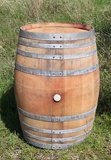 Holzfass, Fass Eiche, Barrique Holz, Eichenfaß altes Weinfass, Stehtisch 300 L