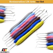 7er Parodontal Kürette Gracey Set Silikon Heber Kürette Zahnsonde Instrumente