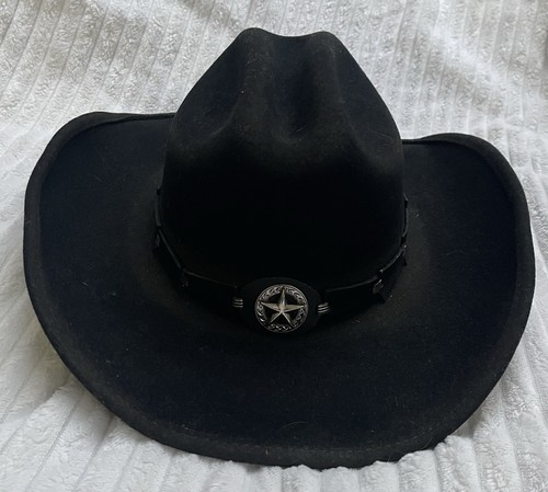 Cowboyhut patriot schwarz - cowboyhut,