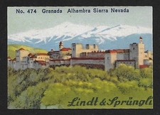 Briefmarke Lindt Sprüngli