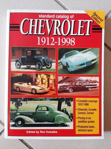 Standard catalog chevrolet - catalog, of