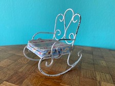 Schaukelstuhl Garten  Bodo Hennig 60er Puppenstube  Puppenhaus 1:12  dollhouse