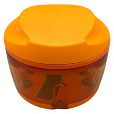 Tupperware Happy Chef Zerkleinerer Zwiebelschneider 300ml Orange Küchenhelfer