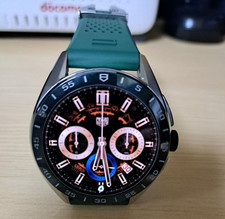 TAG HEUER Connected Kaliber E4 SBR8A14 Herren Smartwatch Grün Kautschuk von JP