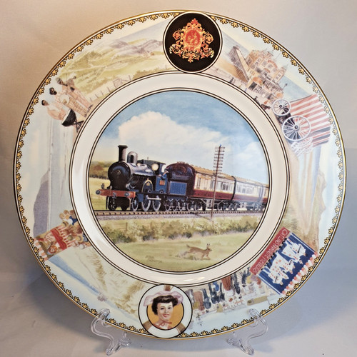 Fine bone china teller - teller, "london