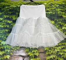 Damen Rock Tüll  Unterrock Lagenrock Ballett Tutu Abschlussball Gr. L-XL