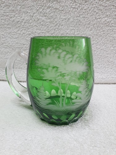Bleikristallglas bierkrug - -,