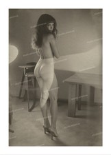 Vintage Foto Abzug Frau, Akt