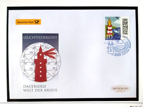 Brd 2022 fdc welt der - welt, briefe