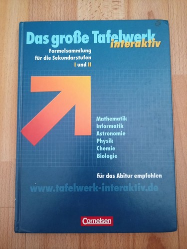 Das große tafelwerk - große,
