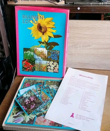 Ddr spika spiel blumenlotto - spiel,