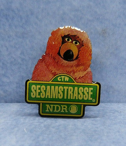 Pin sesamstrasse ndr samson - ,