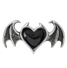 Alchemy Gothic Black Soul Ring