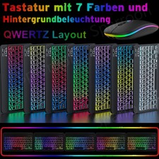 Beleuchtete Tastatur Maus Für