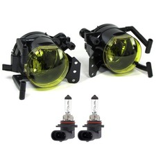 Klarglas Nebelscheinwerfer Set Gelb passt für 3er BMW E90 E91 ab 05 mit M-Paket