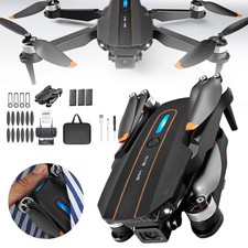 Drohne mit Kameras 360° Hindernisvermeidung Dual-Kamera Faltbar RC Quadcopter DE