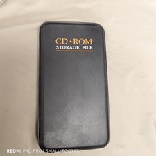 CD/DVD  Tasche Etui Case für 48 Discs – Tragbar CD ROM Etui Retro
