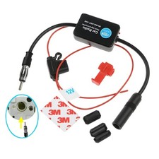 F86 Uni 12V KFZ Auto Radio Antennenverstärker AM/FM Antenne Signal Verstärker