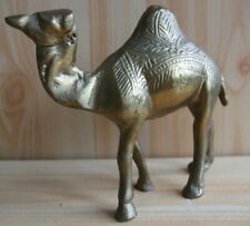 Kamel Dromedar Wüstentier Figur Skulptur Tier Messing Handarbeit Deko