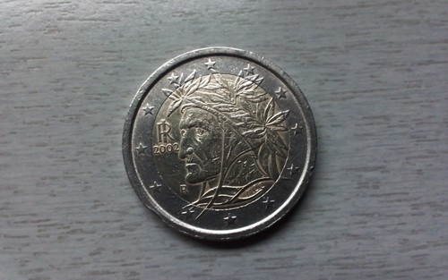 Euro münze italien 2002 - euro,