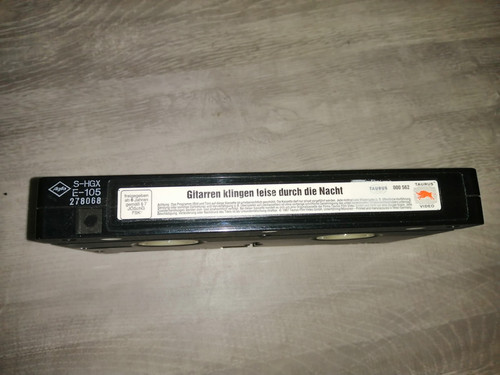 Vhs gitarren klingen leise - vhs,