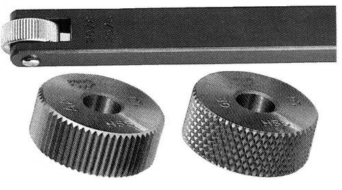 Rändelhalter mit