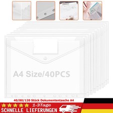 Dokumentenmappe A4 Transparent