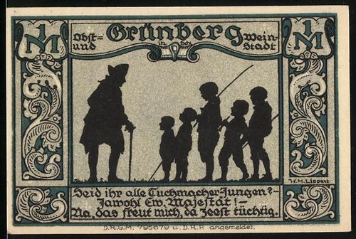 Notgeld grünberg - notgeld, in