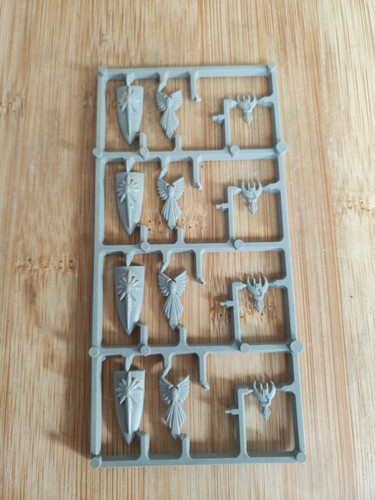 Hochelfenschild anguss plastik - hochelfenschild,