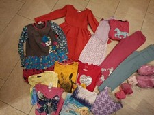 Kleidungspaket Mädchen 122/128 Pferd Pullover Kleider Leggings Jako-o