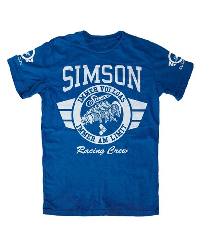 Simson immer vollgas shirt - simson, t-shirt