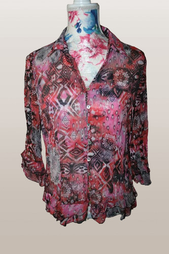 Schöne chiffon bluse - schöne,