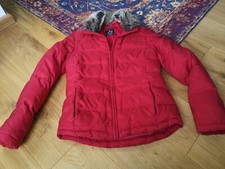 S. Oliver Anastacia Damen Daunenjacke Jacke Gr. XS 34  S 36 rot