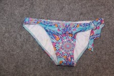 BIKINI UNTERTEIL SLIP  GRÖSSE 36 BLAU   GEMUSTERT  VON ESPRIT