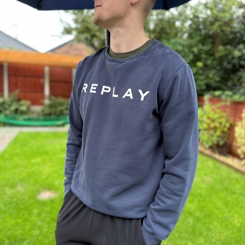 Replay navy pullover damen - navy,