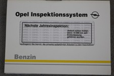 Opel Garantie- und Serviceheft  "OHNE Einträge  Leer" Stand Nov. 1999 Unbenutzt
