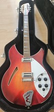 „Erniebacker“ 12-String Fireglo – Rickenbacker 360/12 C63 Kopie inkl. Hartkoffer