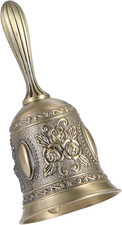 Handglocke Metall Hand Glocken Service Glocke Hand Weihnachtsglocke Kleine Tisch