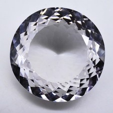 91,65 kt weißer farbloser