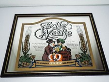 Bild - Spiegelbild - Münz - Edle Weiße - Holzrahmen - 54,5 x 44,5 cm