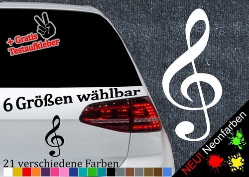 Notenschlüssel aufkleber - notenschlüssel,