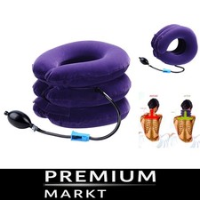Aufblasbare Nackenstütze Polyester Violett Schmerztherapie Schulter Nacken