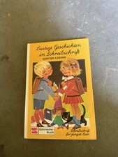 Schneider-Buch Lustige Geschichten Schreibschrift Kinderbuch HC Dt.
