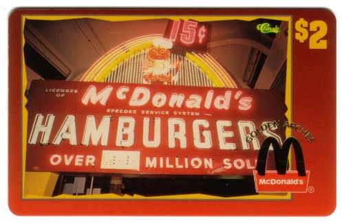 Mcdonald 1996 15c - 15c, gold