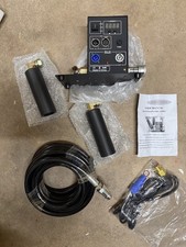 DMX Vertikal Nebelmaschine Doppelrohr CO2 Jet mit Schlauch Effekt Event Bühne